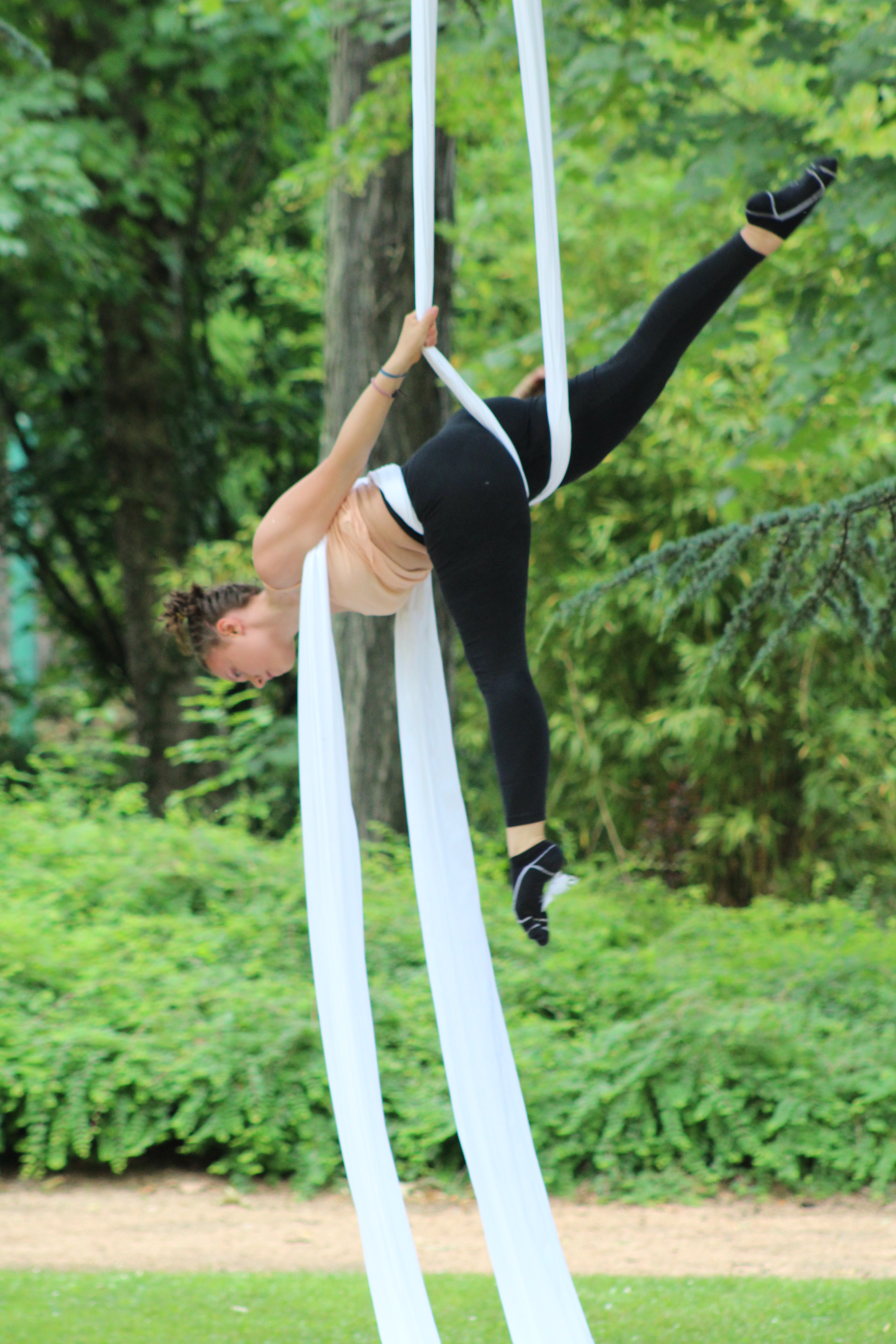 Cirque aérien tissu